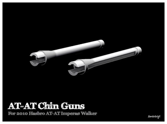 Simensays AT-AT Chin Guns 3d printed
