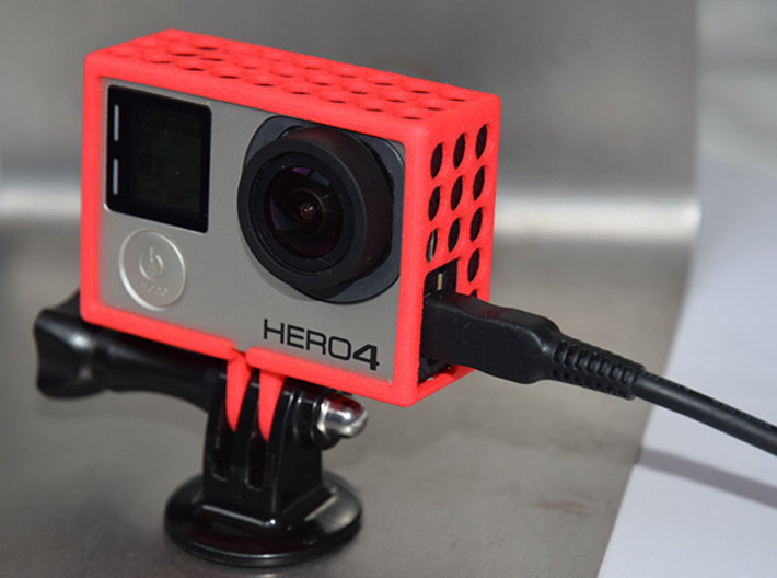 GoPro Open Case 3d printed 