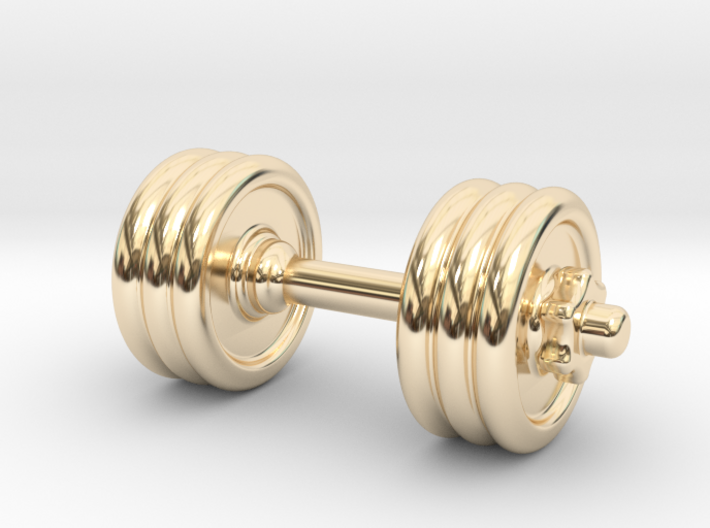 Dumbbell Without Hook 3d printed