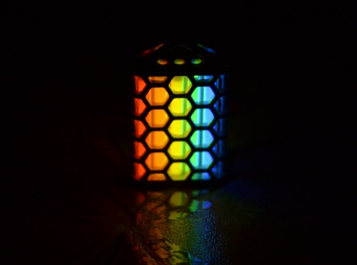 Hex Lantern X5: Tritium (All Materials) 3d printed 