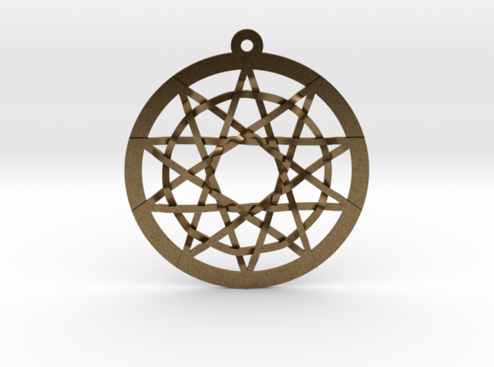 Woven Pentacles Large 3d printed