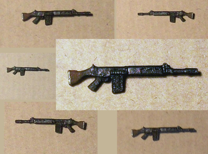 28mm FN FAL rifles (20) 3d printed 
