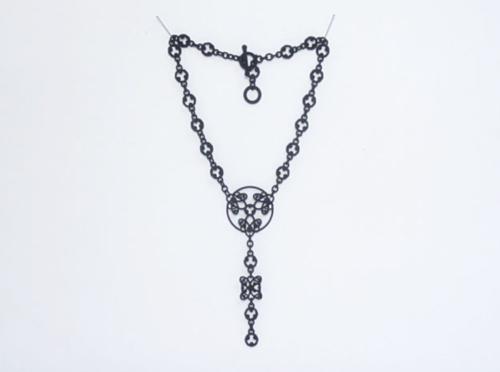 Gothic Necklace Ⅰ 3d printed 