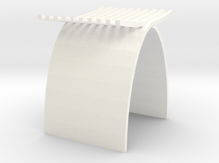 1:12 scale Capelli Stool 3d printed