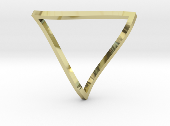 Penrose Triangle - thin 3d printed