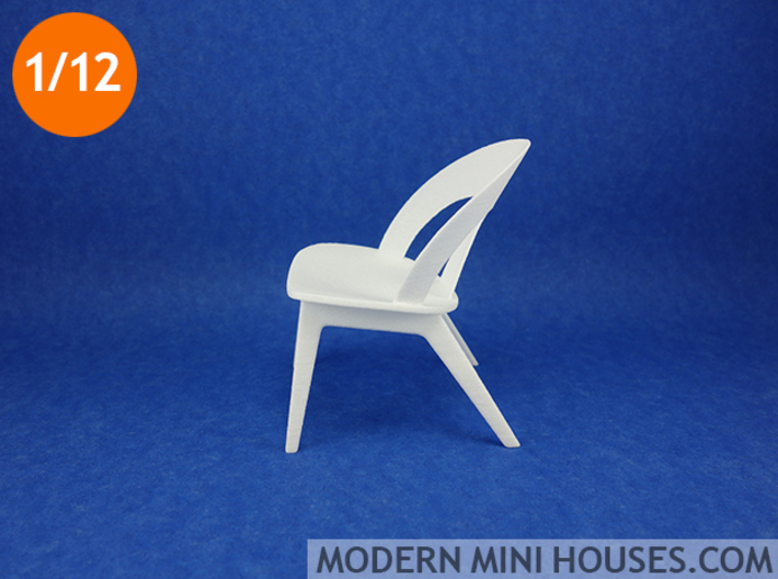 Erhard Rasmussen Shell Chair 1:12 scale 3d printed 