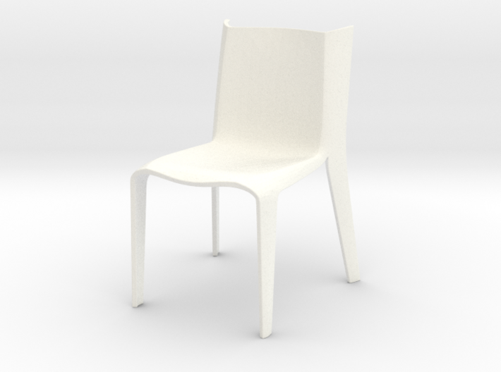 Alias Fly Black Chair 1:12 scale 3d printed 