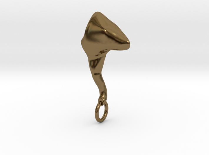 Ossicle Pendant - Malleus (right sided) 3d printed