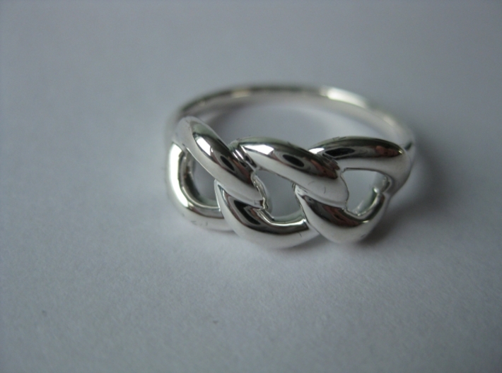 Ring of Beauty 3d printed Ring of Beauty Premium Silver