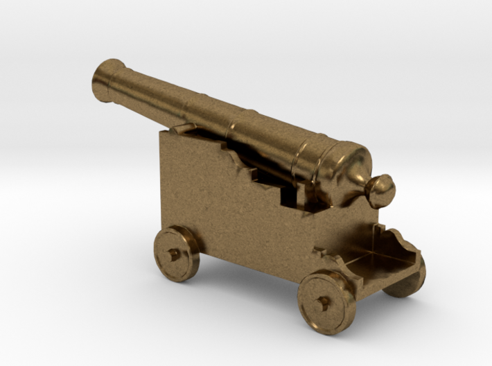 Miniature 1:48 Pirate Cannon 3d printed
