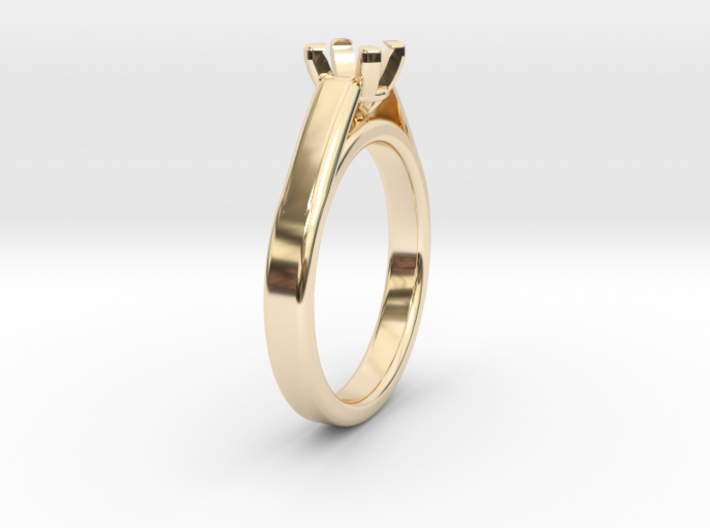 Ø19.62 Mm Diamond Ring Ø5.6 Mm Diamond Fit 3d printed