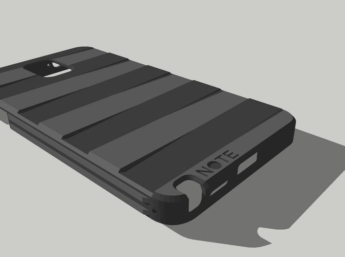 Galaxy Note3 Striped Case  3d printed 