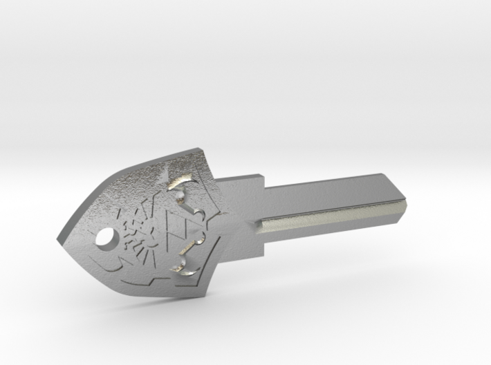 Zelda Shield House Key Blank - SC1/68 3d printed