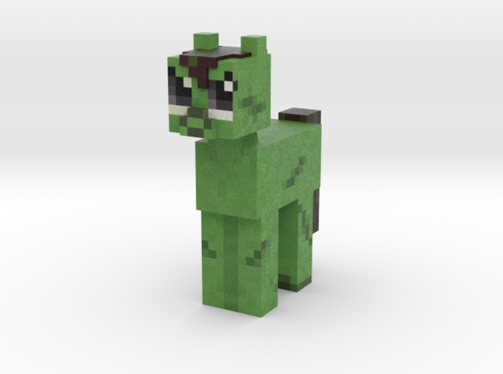 Zombie Villager Pony 3d printed