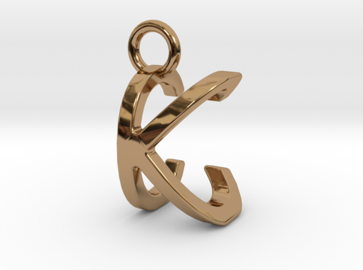 ALPHABET LETTERS NUMBERS CHARMS FOR JEWELRY 3D model 3D printable