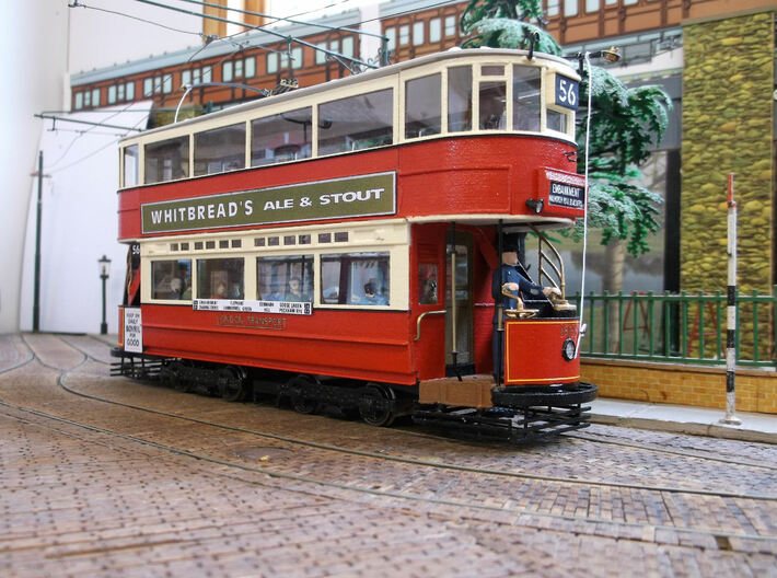 1:43 L.T. E/1 500 Class Tram -open front - Part 1 3d printed Model built &amp; detailed by Terry Russell