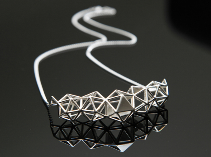 Icosahedron Pendent 3d printed
