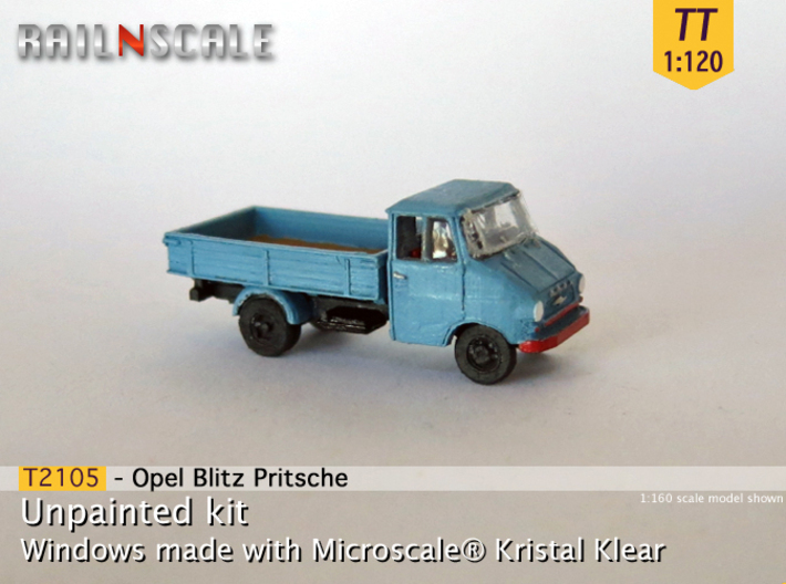 Opel Blitz A Pritsche (TT 1:120) 3d printed