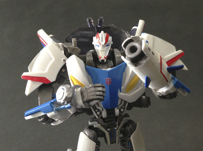 TFP upgrade set for Smokescreen 3d printed Significant weapons