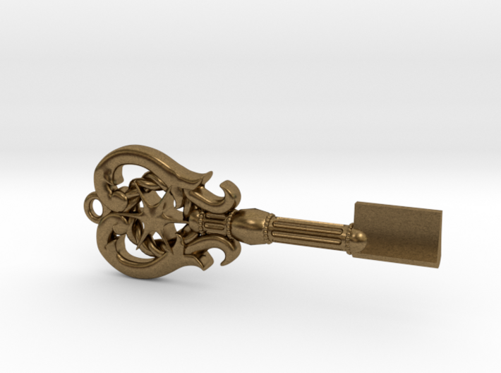 Shapeways Key 3d printed