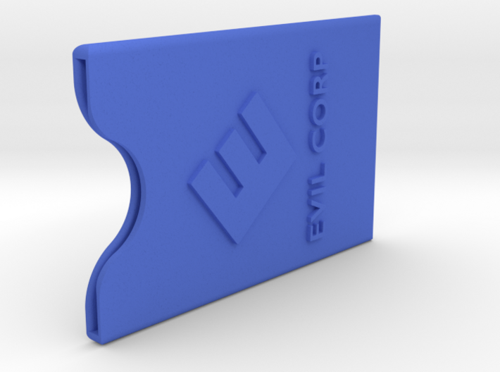 EVIL-CORP creditcard case 3d printed
