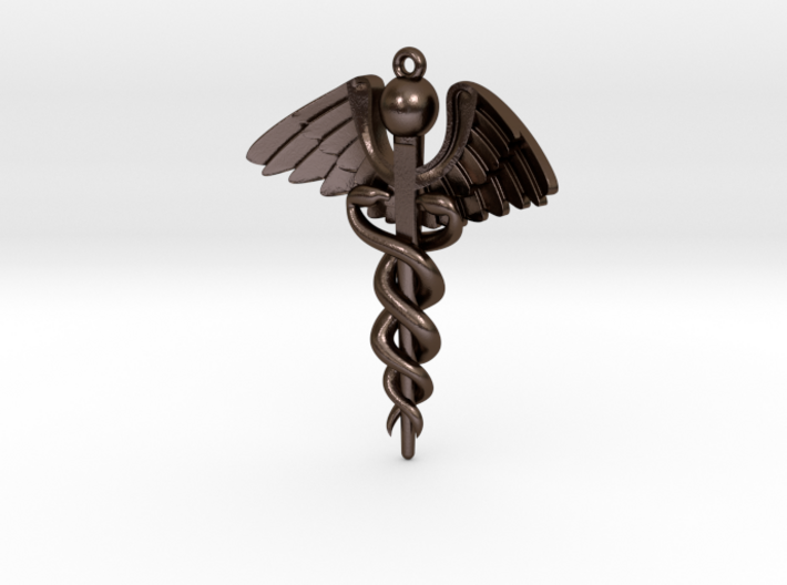 Caduceus 3d printed