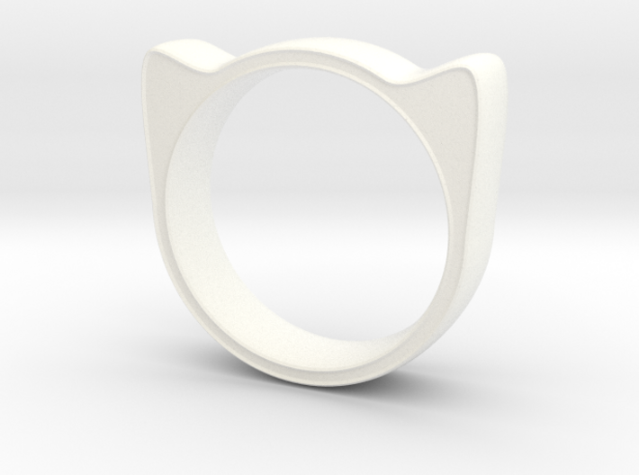 Meow ring 17mm 3d printed