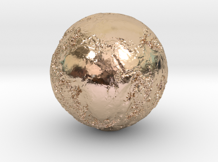Earth Seabed 3d printed