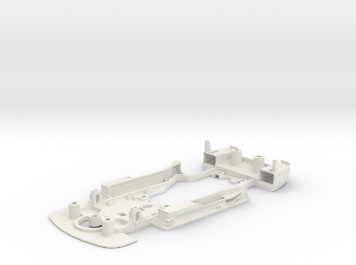 S03-ST2 Chassis for Carrera Merc. DTM STD/STD 3d printed 