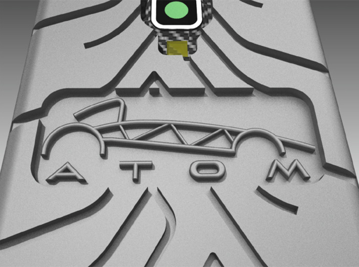 Galaxy S4 case Atom A048 3d printed 