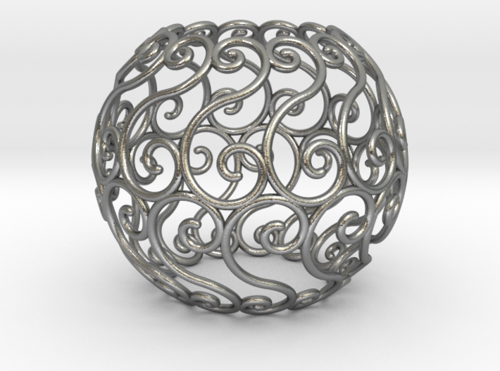 Celtic sphere (4,13) v1.2 3d printed