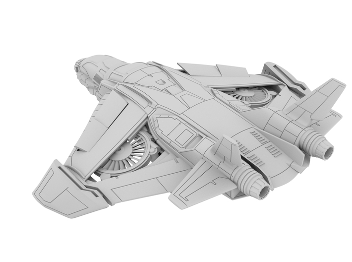 200_Ave_Quinjet [x1] 3d printed 