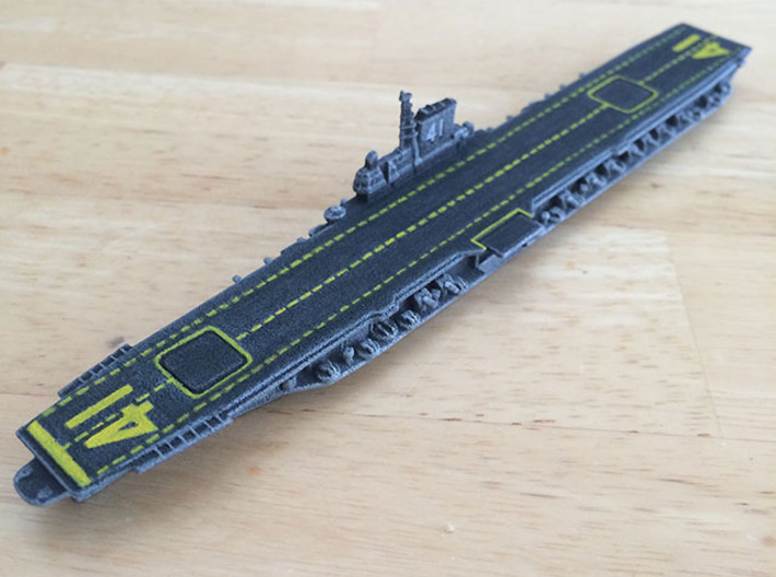1/1800 USS Midway CV-41 3d printed Expertly painted by Darkbringer