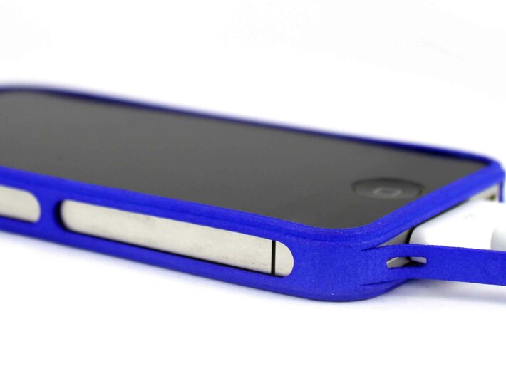 Brute with plugs for iPhone 4 3d printed 