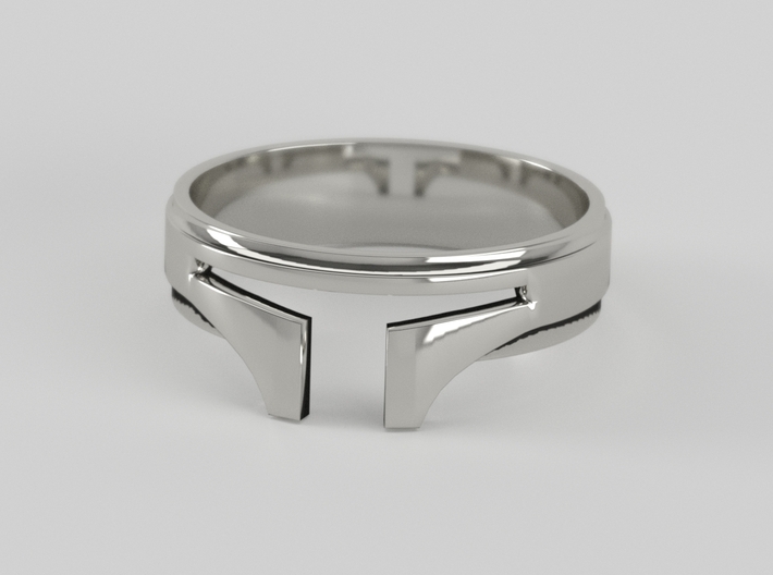 Bounty Hunter ring size 8 3d printed 