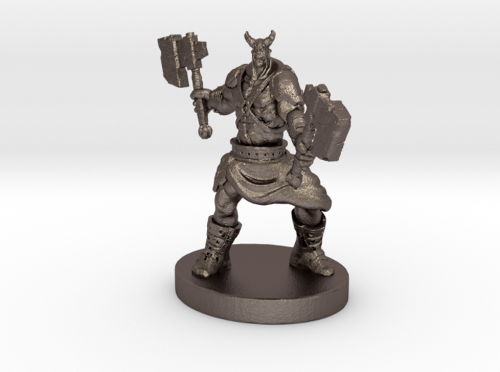 Orc Warrior Figurine 3d printed