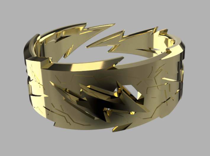Power : Zeus Ring Size 6 3d printed
