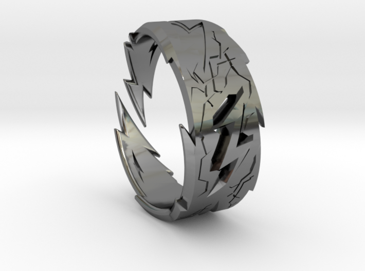 Power : Zeus Ring Size 11 3d printed 