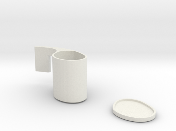Cup And Saucer 3d printed 