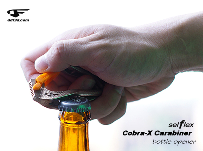 Cobra X Carabiner *Large* DH002SW 3d printed