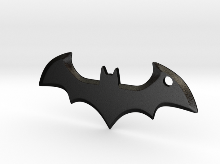 Batman logo keychain 3d printed