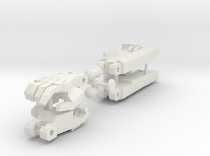 TF4: AOE Bounty Hunter Arm for deluxe Lockdown 3d printed