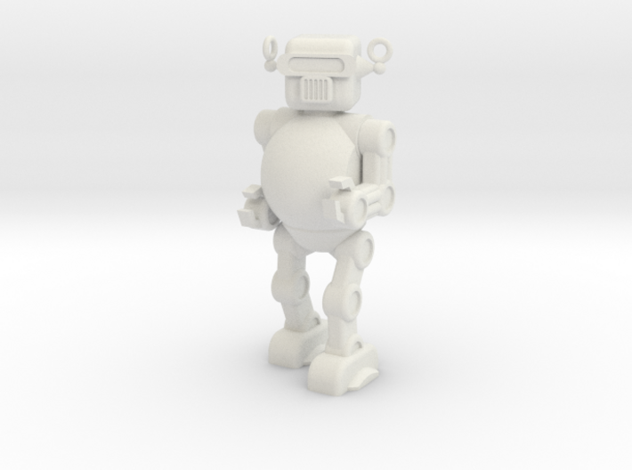 Retro 50's Toy Robot 3d printed