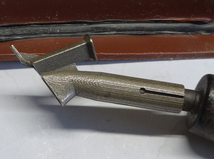 Speed Welding Tip 5.7 mm Triangular for Leister Ho 3d printed