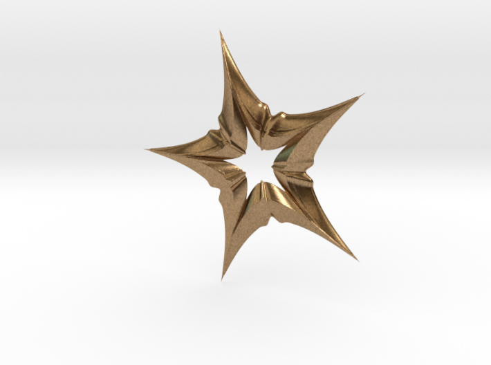 Star In A Star Distortion 3d printed