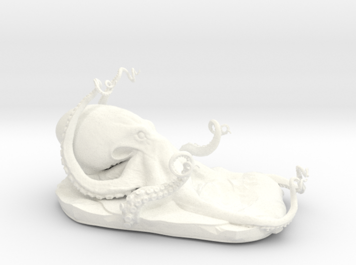 Octopus Sculpture 3d printed