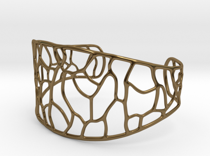 Bracelet abstract #3 3d printed