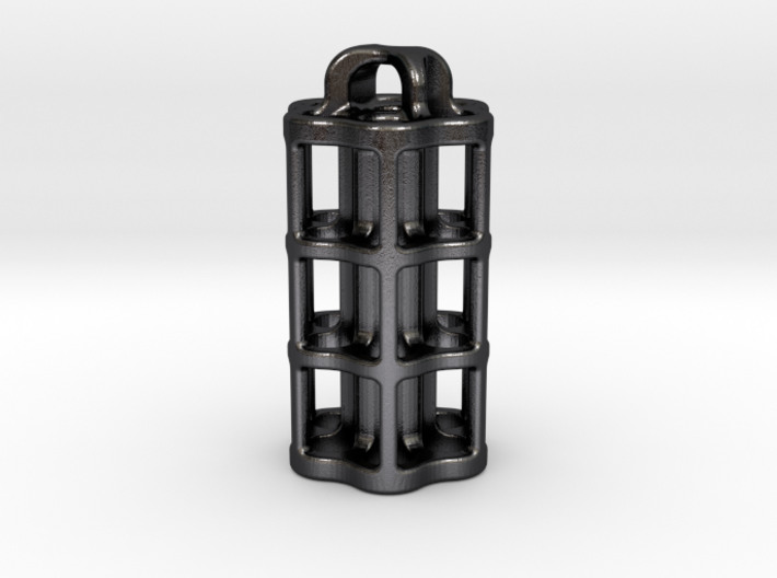 Tritium Lantern 5C (3x25mm Vials) 3d printed