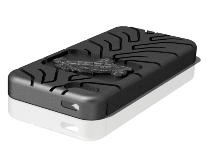 iPhone 5 case Atom A048 tread 3d printed 