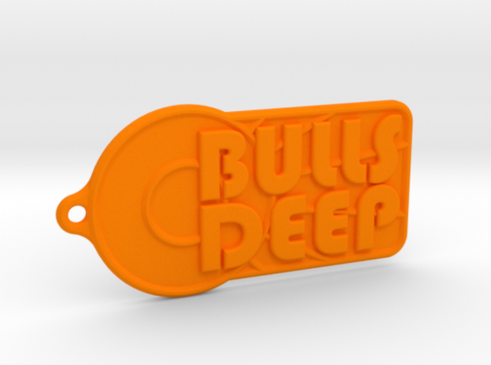 Bulls Deep - Team Keychain 3d printed